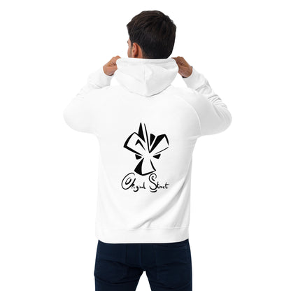 Sweat à capuche | Impression Coeur + Dos